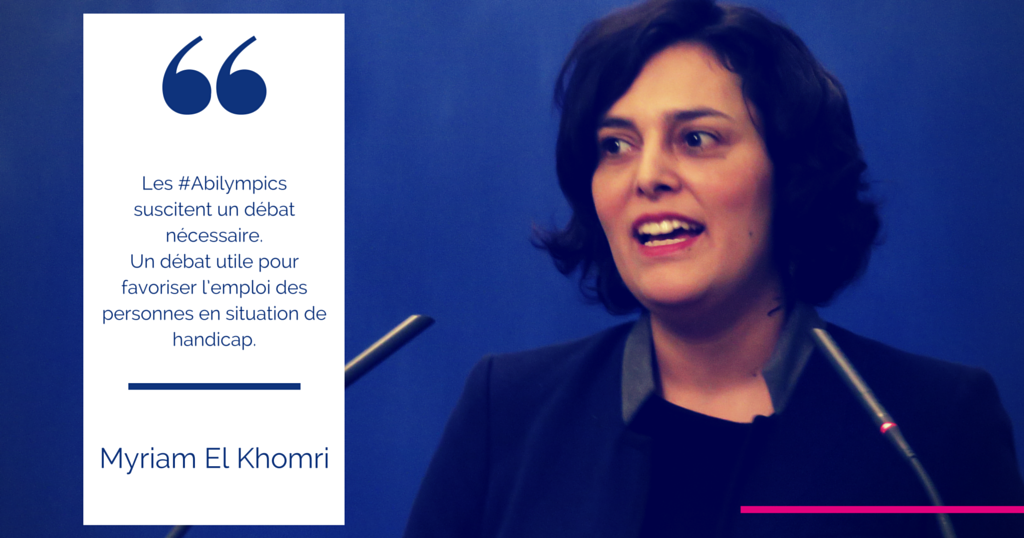 Conférence de Presse de Myriam El Khomri pour Abilympics